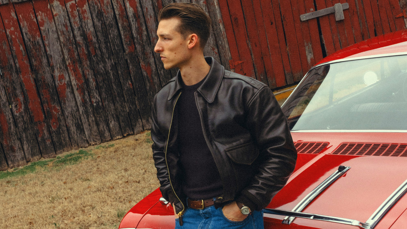 Aviation heritage and flight jacket style